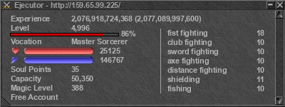 Signature for player Ejecutor