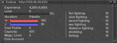 Signature for player Erebus