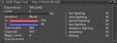 Signature for player GOD Papii Fear 