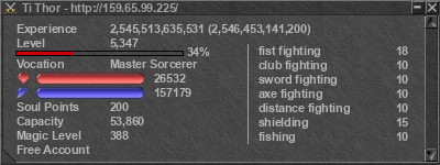 Signature for player Ti Thor