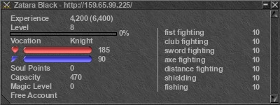 Signature for player Zatara Black